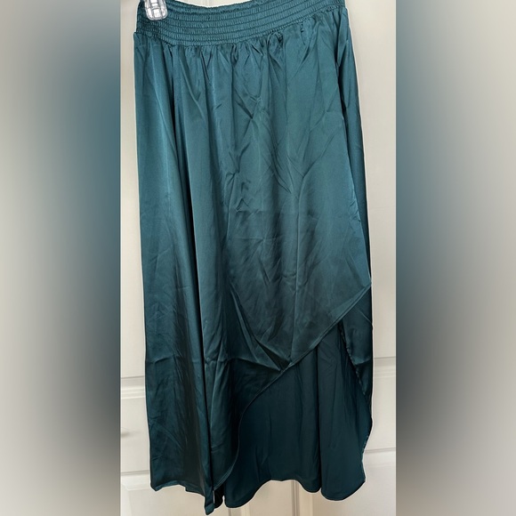 NWTBISHOP + YOUNG Night Moves Cami topmidi skirt Jasmine -Teal green NWT size M - Picture 2 of 8